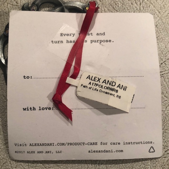 Alex and Ani 2017 ornament Swarovski Path of Life - Picture 6 of 6